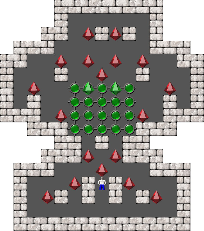 Sokoban Cosmac 2 level 71